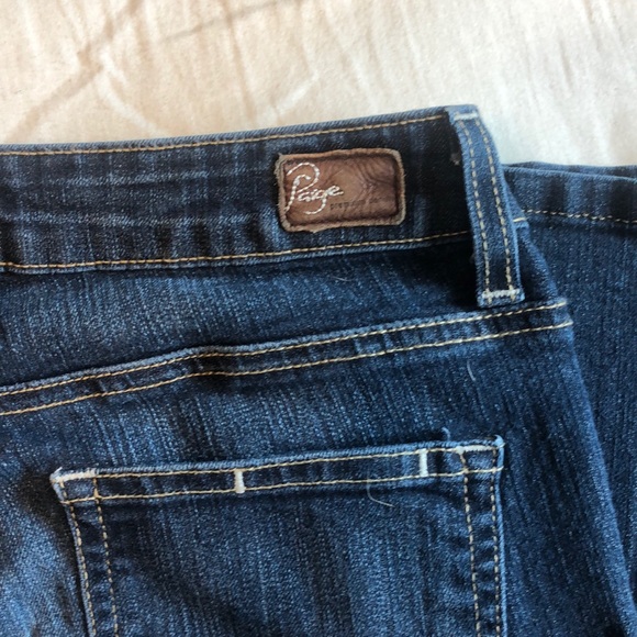 Paige Canyon Flare Jeans 28 - Picture 4 of 8